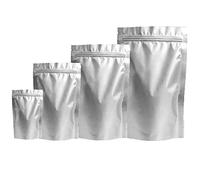 Sacs sous Vide for Aliments, 100 sachets Mylar for la Conservation des, Extra épais et refermables - Ziplock à Fond Plat(14x19cm (5.5x7.5Inch))