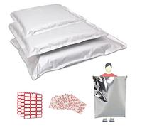 Sacs sous Vide for Aliments, 50 sachets Mylar Extra Larges for Riz, céréales, Haricots et Stockage Alimentaire d'urgence à Long Terme, Plats thermoscellables(55 * 95cm)