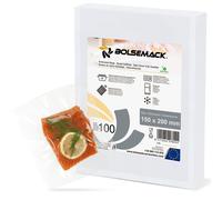 Sacs sous vide gaufrés 150x200mm (100 unités) à usage alimentaire pour tout type d'appareil de mise sous vide…