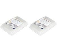 Sacs Sous vide gaufrés 200x250mm (20x25 cm.) 100 unités, à usage alimentaire pour tout type d'appareil de mise sous vide (Lot de 2)