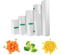 Sacs Sous Vide Gaufrés 25 X 500 cm, pour Machine Mise Sous Vide Sachet, sac réutilisable de stockage d'épargnant de nourriture