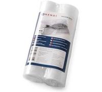 HENDI Rouleaux de sacs gaufrés pour mise sous vide et cuisson sous-vide, 2 pièces, compatibles avec machines sous vide à aspiration externe et à cloche, -20/+100°C, 6000x280mm, 75 µm, PA/PE, sans BPA