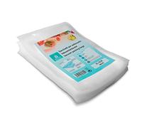 Sacs sous vide pour aliments - Super Résistants - Convient à toutes les machines sous vide - Transparents - Cuisson et congélation (20x30)