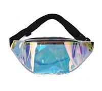 Sacs tendance en PVC pour femme - Sac banane translucide tendance pour filles - Sac de voyage pour téléphone portable - Petit sac à bandoulière pour femme