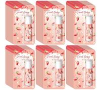 Sacubee Lot de 30 baumes à lèvres en vrac à la fraise pour fête prénatale, cadeaux de fête, baumes à lèvres pour gagnants, adultes, invités, révélation du sexe, décorations de fête prénatale