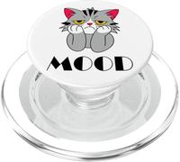 Sad - Bored - Fatigué - Humeur - Vibes - Chat PopSockets PopGrip pour MagSafe
