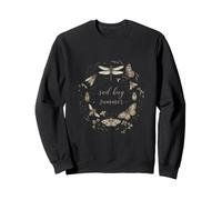 Sad Bug Summer Vintage Insecte Botanique Couronne Art Style Sweatshirt