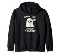 Sad Ghost Ghost Humour Anxiety Ghost Mental Health Funny Sweat à Capuche