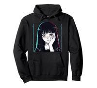 Sad Girl Anime Vaporwave Esthétique Emo Manga Alt Indie Sweat à Capuche