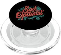 Sad Optimist Réalité en conflit réaliste - PopSockets PopGrip pour MagSafe