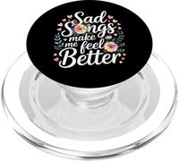 Sad Songs Make Me Feel Better Music Mood Therapy - PopSockets PopGrip pour MagSafe
