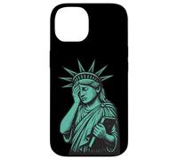 Sad Statue of Liberty Coque pour iPhone 14