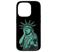 Sad Statue of Liberty Coque pour iPhone 14 Pro