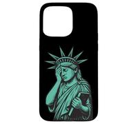 Sad Statue of Liberty Coque pour iPhone 15 Pro Max