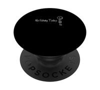 Sad Stick Figure Fishing Lover No Fishing Today Fête des pères PopSockets PopGrip Adhésif