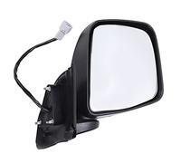 SAD952044 Rétroviseur Latéral Passager, KIMISS Power Remplacement de la Vue Arrière Droite Extérieure pour NV200 2010-2016 Rétroviseur Droit de Voiture (Noir)