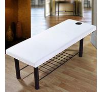 SADA72 Drap-Housse de Massage Doux pour Table de Massage, Drap-Housse, Blanc, Taille Unique