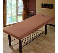 SADA72 Drap-Housse de Massage Doux pour Table de Massage, Drap-Housse, café, Taille Unique