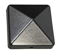Saddar Casquette de poteau Clôture Couverture de Protection pour Poteaux en Bois 7 x 7 cm Lot de 20
