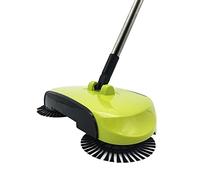 Saddgo Balayeuse manuelle multifonction non électrique, balai-serpillière rotatif à 360 degrés, pelle à poussière, outil de nettoyage de sol, outils et fournitures de nettoyage de sol