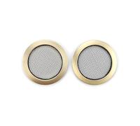 Saddgo Lot de 2 grilles de haut-parleur en maille pour guitare Dobro Resonator Guitares Cigar Box