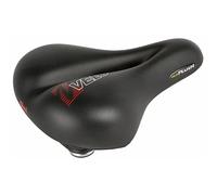 Selle, couvre-selle GENERIQUE Velo Selle Gel Elasto Peluche Femme Noir (vacuum Technology)