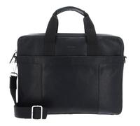 SADDLER Sac d'ordinateur portable noir en cuir pour homme - Lanco Computer Bag 224332