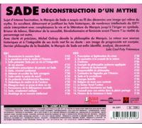 Sade : Deconstruction d'un Mythe