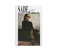 Sade Love Poster mural pour salon, chambre à coucher, décoration murale sur toile, 50 x 75 cm, style sans cadre