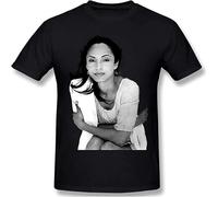 Sade Mens Basic Cotton Short Sleeve Graphic Novelty T-Shirt Fashion Adult Tee Tops XL
