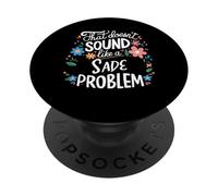 Sade Personalized Cute Girls Sade Name PopSockets PopGrip Adhésif