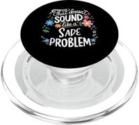 Sade Personalized Cute Girls Sade Name PopSockets PopGrip pour MagSafe