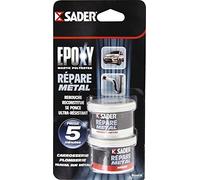 Sader 2 Pots Epoxy Répare Métal - 81g