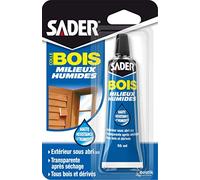 Sader Colle à Bois milieu humide - Tube de 55 ml