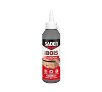 Sader Colle à Bois Prise Rapide 2 min - Biberon de 100 g | Colle Forte pour Tous Bois et Dérivés - Intérieur - Transparente après Séchage - Sans Solvant