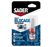 SADER COLLE BLOCAGE VIS ECROU AUTO MOTO BRICOLAGE TRAVAUX GLUE JARDIN DIY COMASOUND KARTEL CSK ONLINE