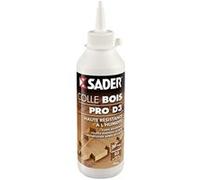 Sader Colle vinylique bois Pro D3 – Transparente, résistante à l'humidité – 250 g