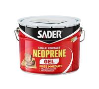 Sader Colle contact néoprène gel – Extra forte tous matériaux, prise immédiate – Seau 2,5 L