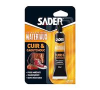 Colle cuir et caoutchouc - SADER - Prise immédiate - 30 ml