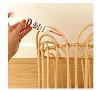 Sader Resist Bois - Colle Bi-Composants Bois - Colle de Réparation Bois - Tous Bois et Dérivés - Intérieur/Extérieur - Couleur : beige- 1 Seringue de 10 g (+ 3 embouts mélangeurs)