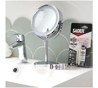 Sader Resist Metal - Colle Bi-Composants Métal - Colle de Réparation Métal - Tous Métaux - Auto, Moto, Bateau - Intérieur/Extérieur - Gris Métal - 1 Seringue de 10 g (+ 3 embouts mélangeurs)