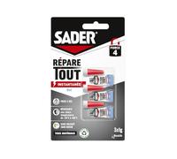 Colle BOSTIK Fix & Glue Gel Sans Odeur Sans Solvant - tube 3 g