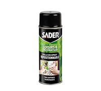 Sader Colle en Spray Repositionnable pour Loisirs et Décoration