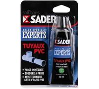 Colle tuyau PVC Sader - 55 ml
