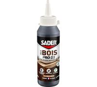 Sader Colle d'assemblage vinylique bois Pro D3 - résistante à l'humidité, transparente - Biberon 100 g