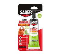 Sader Colle contact néoprène – Extra forte, prise immédiate – Sans solvant – 125 ml