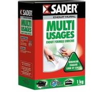 sader enduit de lissage rebouchage multi-usages poudre - 1kg G