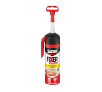 Sader Mastic colle acrylique Fixer Sans Percer Aménagement intérieur – Prise rapide Beige 130 g