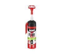Sader Mastic-colle FIXER Sans Percer Intérieur/Extérieur Blanc, Collage puissant, Tous matériaux 150g