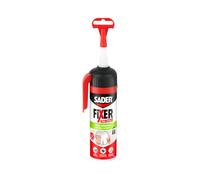 Sader Mastic-colle Fixer sans percer – Hybride transparent, collage puissant – Gâchette 110 g